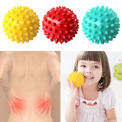 PVC Spiky Massage Ball Trigger Point Sport Fitness Hand Foot Pain Stress Relief Muscle Relax Ball